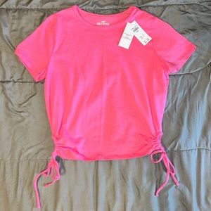 Hollister Side Cinch Baby Tee